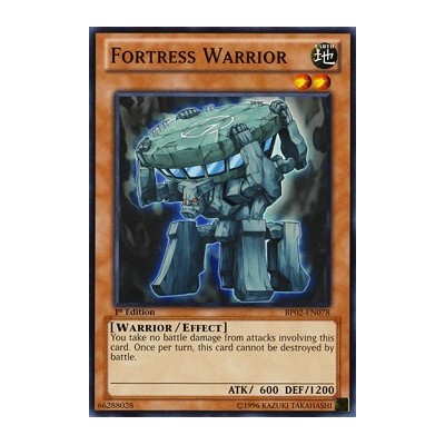 Fortress Warrior - BP01-EN206 - Starfoil Rare