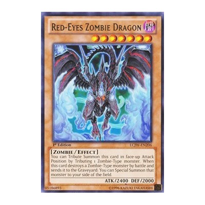 Red-Eyes Zombie Dragon - LCJW-EN206