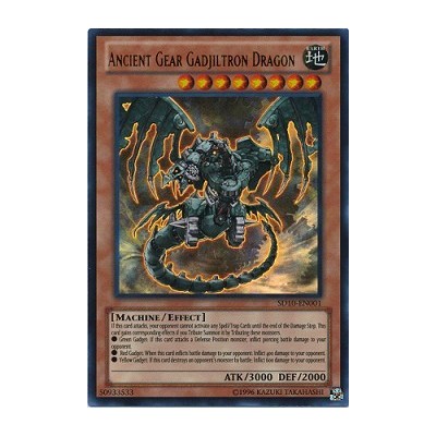 Ancient Gear Gadjiltron Dragon - SD10-EN001