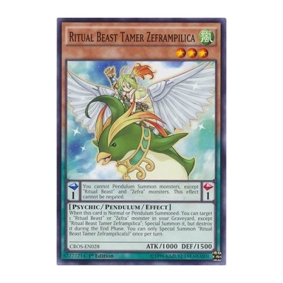 Ritual Beast Tamer Zeframpilica - CROS-EN028