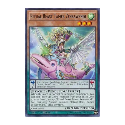 Ritual Beast Tamer Zefrawendi - CROS-EN029