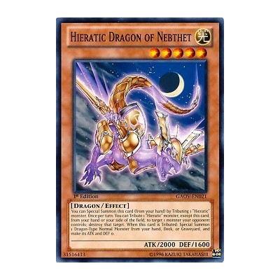 Hieratic Dragon of Nebthet - GAOV-EN021