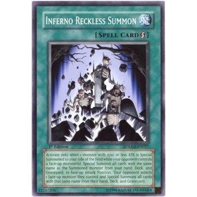 Inferno Reckless Summon - DP2-EN025