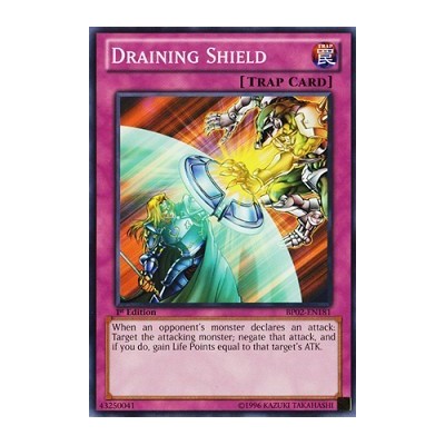 Draining Shield - BP02-EN181 - Starfoil Rare