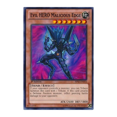 Evil HERO Malicious Edge - BP02-EN054