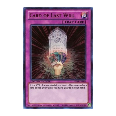 Card of Last Will - LC04-EN003