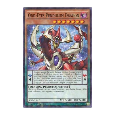 Odd-Eyes Pendulum Dragon - SP15-EN012 - Shatterfoil