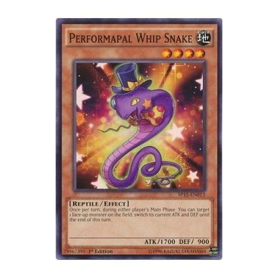 Performapal Whip Snake - SP15-EN013 - Shatterfoil