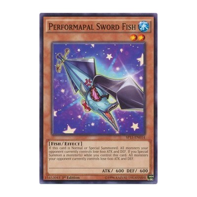 Performapal Sword Fish - SP15-EN014 - Shatterfoil