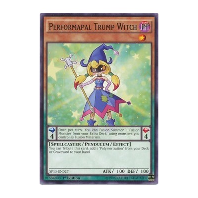 Performapal Trump Witch - SP15-EN027 - Shatterfoil