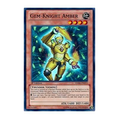 Gem-Knight Amber - DT06-EN069