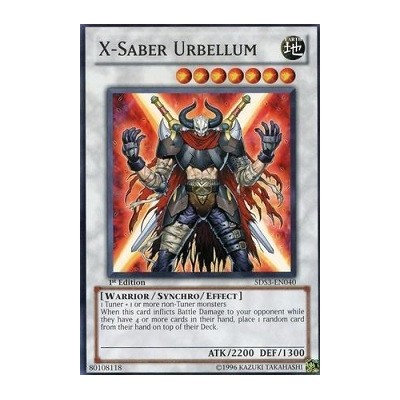 X-Saber Urbellum - DT01-EN034