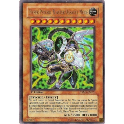 Hyper Psychic Blaster/Assault Mode - CRMS-EN020 - Ultimate Rare