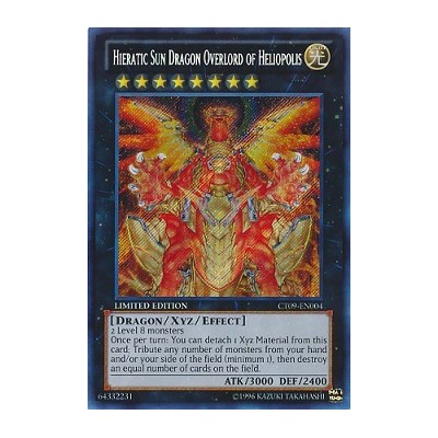 Hieratic Sun Dragon Overlord of Heliopolis  - CT09-EN004