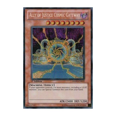 Ally of Justice Cosmic Gateway - DT02-EN028