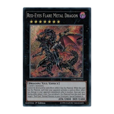 Red-Eyes Flare Metal Dragon - CORE-EN054 - Ultimate Rare