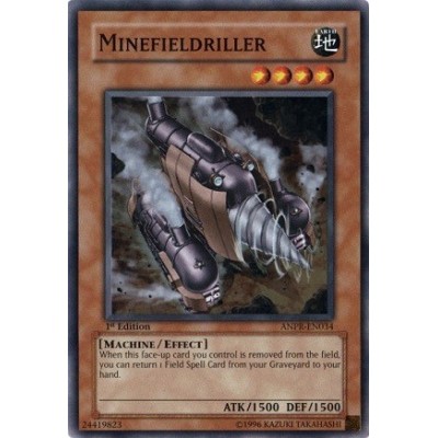 Minefieldriller - ANPR-EN034