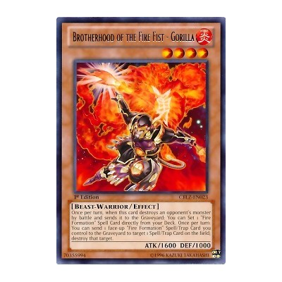 Brotherhood of the Fire Fist - Gorilla - CBLZ-EN023 x