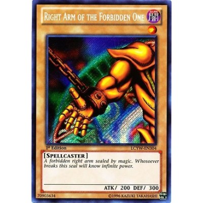 Right Arm of the Forbidden One - RP01-EN019