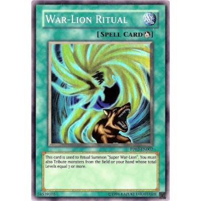 War-Lion Ritual - PP02-EN002 - Secret Rare