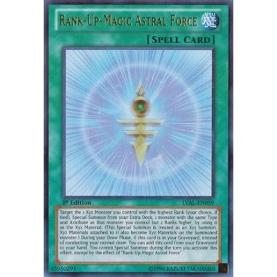 Rank-Up-Magic Astral Force - LVAL-EN059 - Ultimate Rare