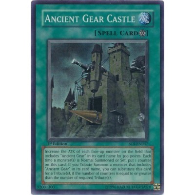 Ancient Gear Castle - SOI-EN047 - Ultimate Rare