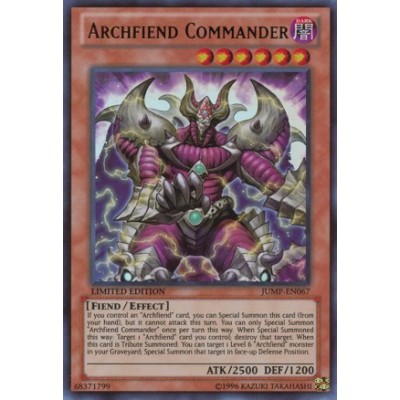 Archfiend Commander - JUMP-EN067