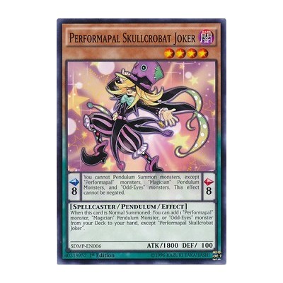 Performapal Skullcrobat Joker - SDMP-EN006