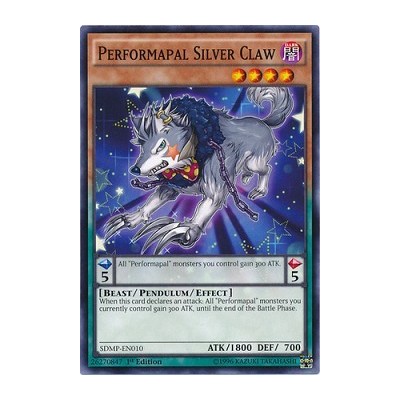 Performapal Silver Claw - SDMP-EN010