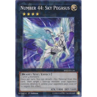 Number 44: Sky Pegasus - BP03-EN130 - Shatterfoil