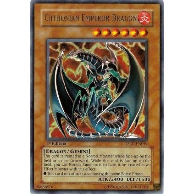 Chthonian Emperor Dragon - TAEV-EN019 - Ultimate Rare