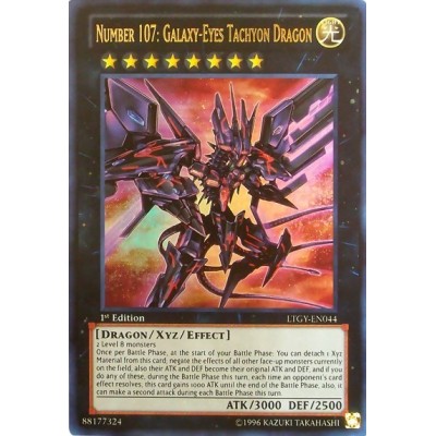 Number 107: Galaxy-Eyes Tachyon Dragon - LTGY-EN044