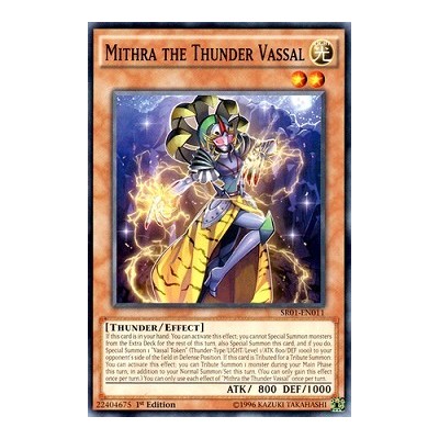 Mithra the Thunder Vassal - SR01-EN011