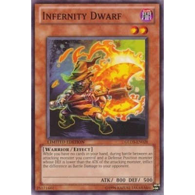 Infernity Dwarf - GLD3-EN028