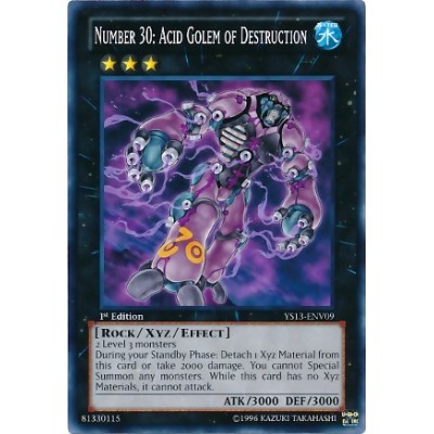 Number 30: Acid Golem of Destruction - JUMP-EN059