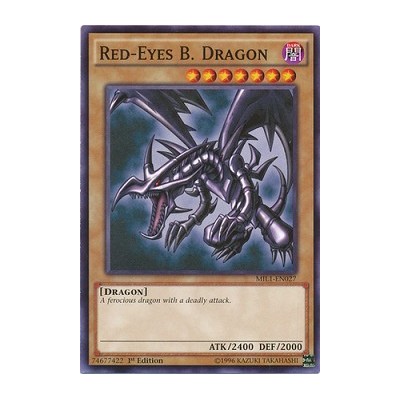 Red-Eyes B. Dragon - MIL1-EN027