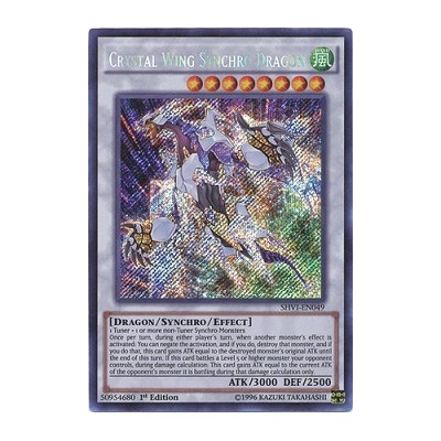 Crystal Wing Synchro Dragon - SHVI-EN049