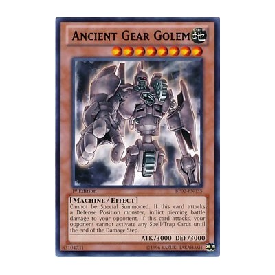 Ancient Gear Golem - BP01-EN011