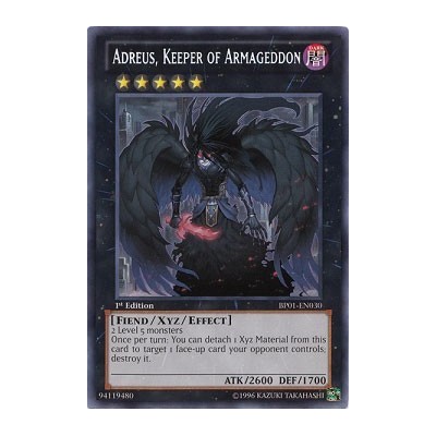 Adreus, Keeper of Armageddon - BP01-EN030 - Starfoil Rare