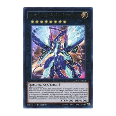 Number 62: Galaxy-Eyes Prime Photon Dragon - MP15-EN022