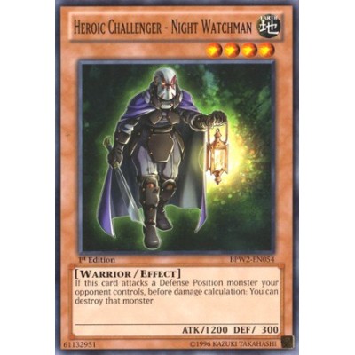 Heroic Challenger - Night Watchman - ABYR-EN009