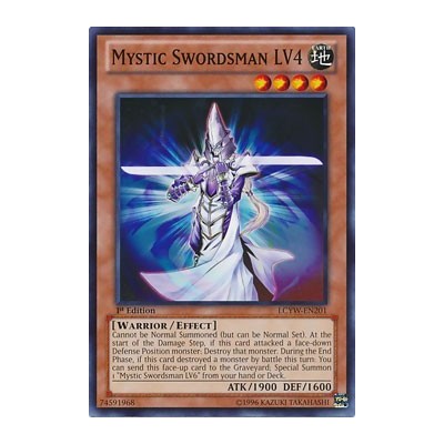 Mystic Swordsman LV4 - LCYW-EN201