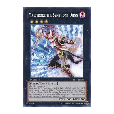 Maestroke the Symphony Djinn - SP14-EN031 - Starfoil