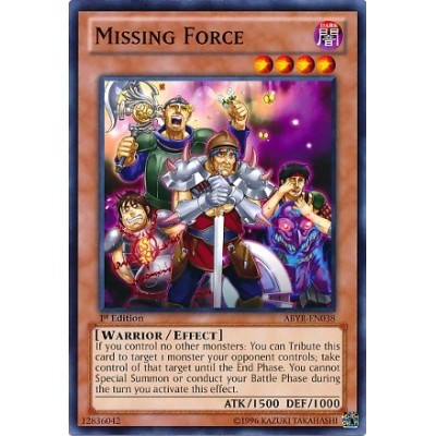 Missing Force - ABYR-EN038