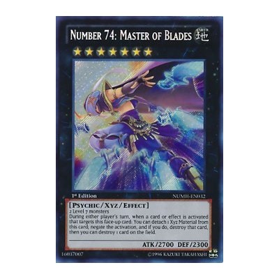 Number 74: Master of Blades - NUMH-EN032