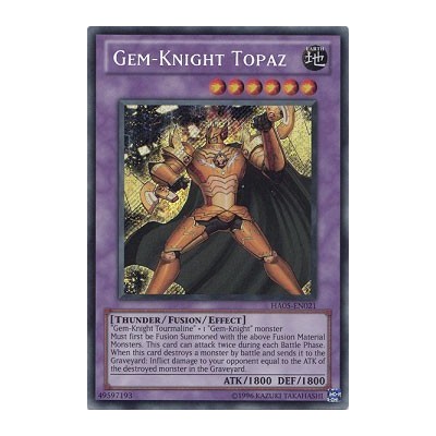 Gem-Knight Topaz - HA05-EN021