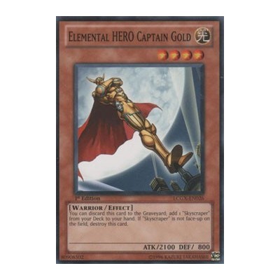 Elemental HERO Captain Gold - FOTB-EN014