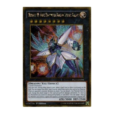 Number 38: Hope Harbinger Dragon Titanic Galaxy - PGL3-EN008 - Usada