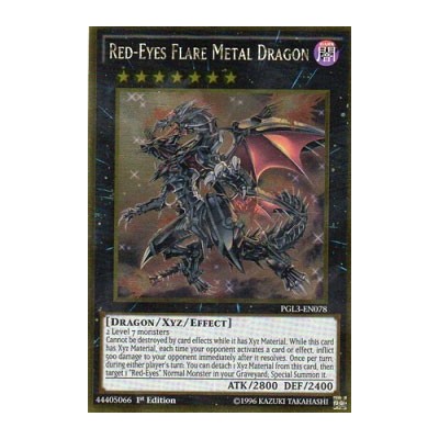 Red-Eyes Flare Metal Dragon - PGL3-EN078