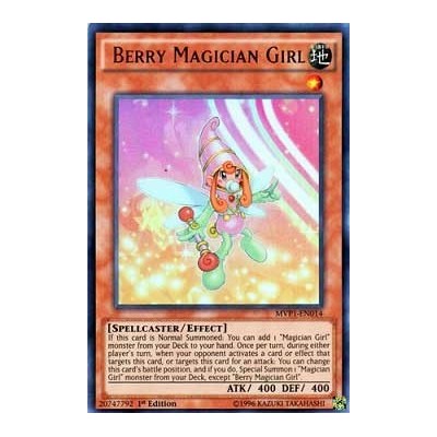 Berry Magician Girl - MVP1-ENG14 - Gold Rare